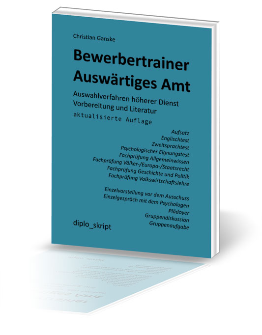 Bewerbertrainer Auswärtiges Amt von Christian Ganske